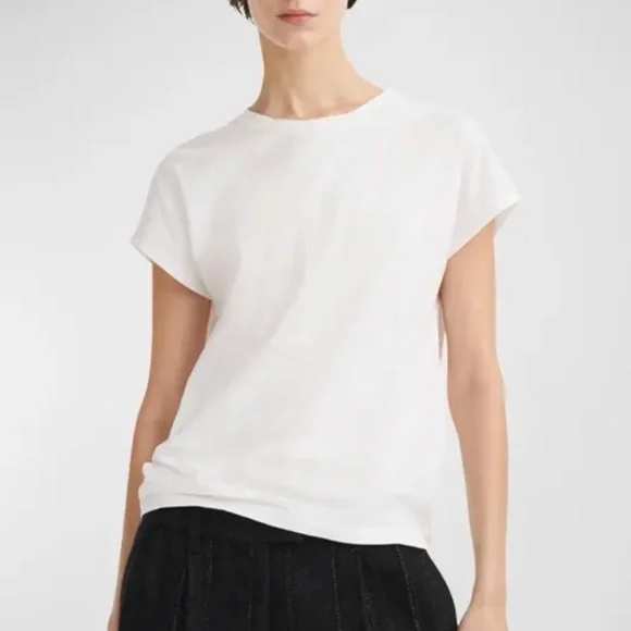 rag bone Tops New Rag Bone The Slub Pleat Tee Size Xl Poshmark